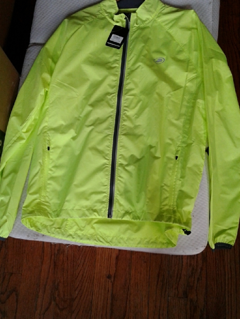 Peak Performance Men’s High-Visibility Neon Yellow Performance Jacket